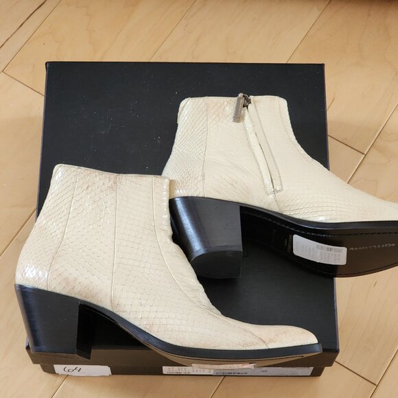 Saint Laurent Python Boots Sz 39 - Picture 5 of 9